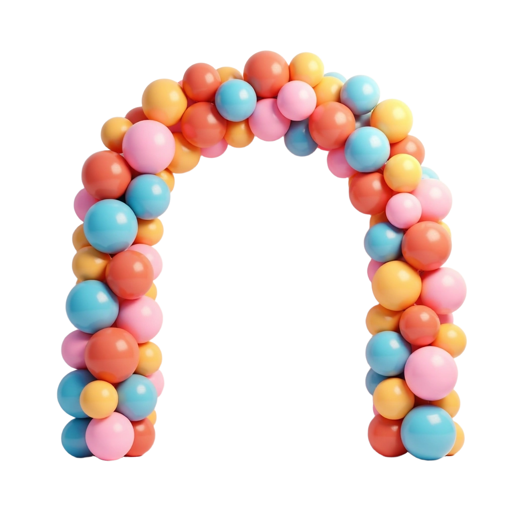 Colorful Balloon Arch